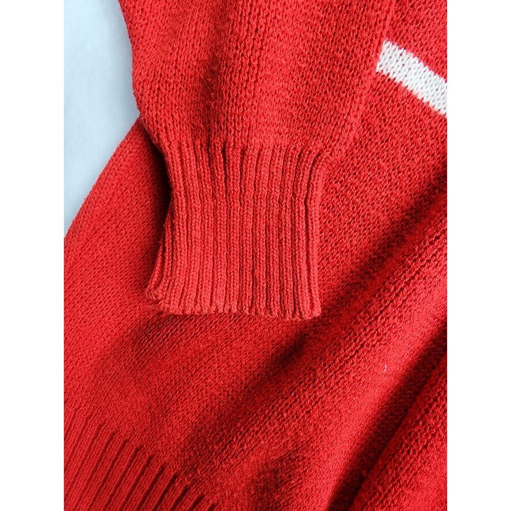 Cliff Engle St Louis Cardinals Med Crewneck Sweater MLB Baseball Red White 1980s - Picture 4 of 9